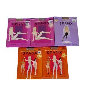 SPANX VARIETY PACK OF 5.  SIZE E, 195 to 265 POUNDS.